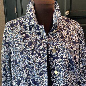 Jones New York Blue Navy Jacket Casual S NWT